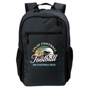 Funny Football Line Go Sports Ofunny Giftline Football Gameday Gift Daily Commute Backpack