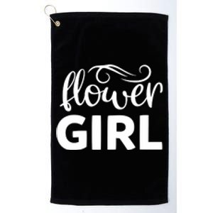 Flower Platinum Collection Golf Towel