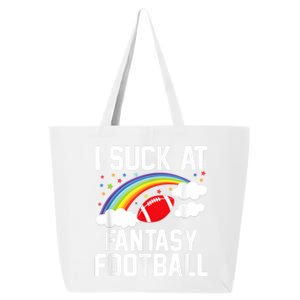 Fantasy Football Loser I Suck At Fantasy Football 25L Jumbo Tote