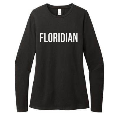 Floridian Womens CVC Long Sleeve Shirt