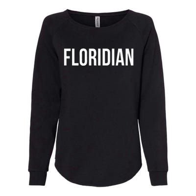 Floridian Womens California Wash Sweatshirt