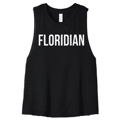 Floridian Women's Racerback Cropped Tank