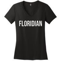 Floridian Women's V-Neck T-Shirt