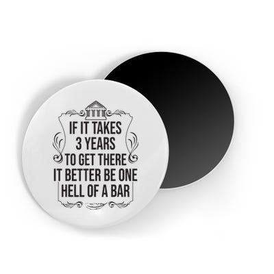 Funny Future Lawyer Student Gift Cute Law School Bar Exam Magnet