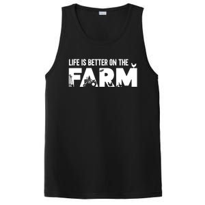 Farm Farmer Life Is Better On The Farm PosiCharge Competitor Tank