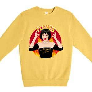 Flames Premium Crewneck Sweatshirt