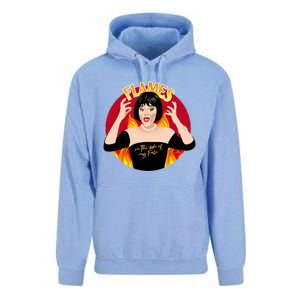 Flames Unisex Surf Hoodie