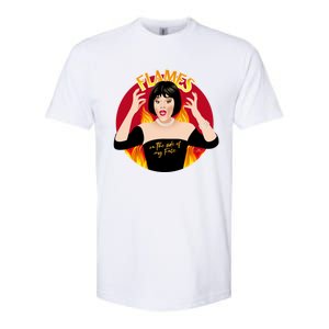 Flames Softstyle CVC T-Shirt