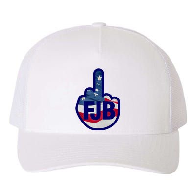 FJB Flag Logo Yupoong Adult 5-Panel Trucker Hat