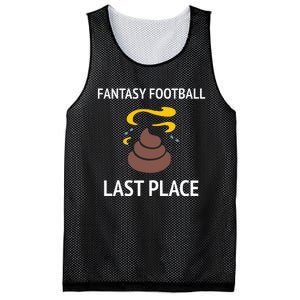 Fantasy Football Last Place Funny For The Loser Mesh Reversible Basketball Jersey Tank