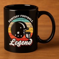 Fantasy Football Legend 11oz C Handle Ceramic Mug