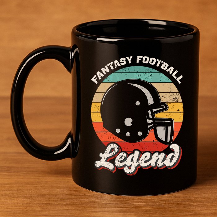 Fantasy Football Legend 11oz C Handle Ceramic Mug