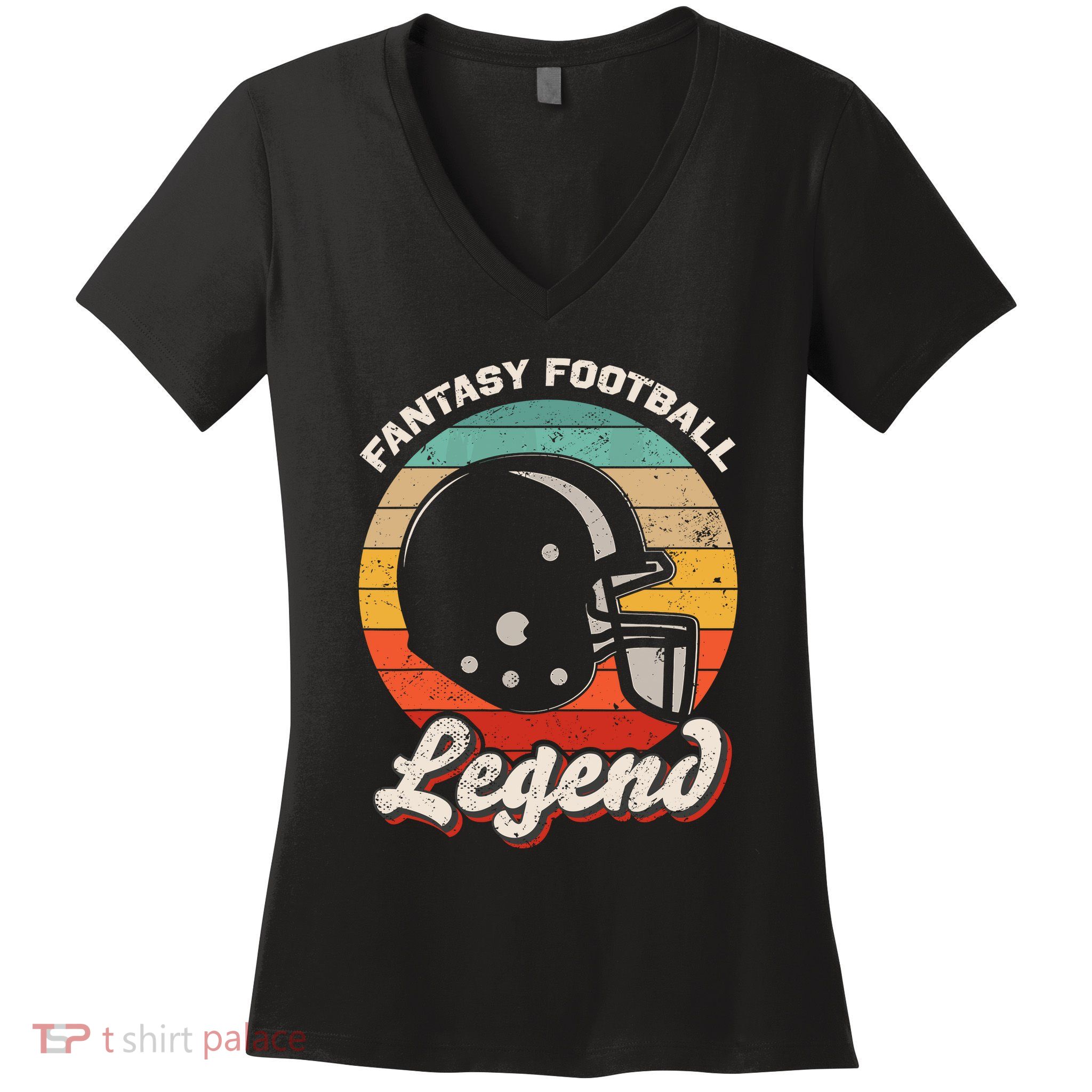 Fantasy Football Legend Women's V-Neck T-Shirt