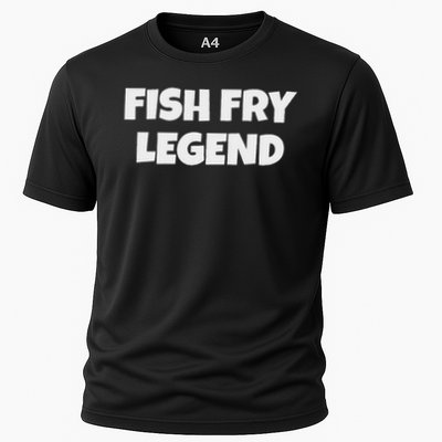 Fish Fry Legend Funny Cooling Performance Crew T-Shirt