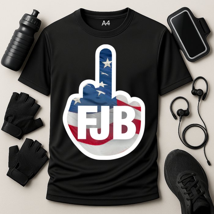 FJB Flag Logo Cooling Performance Crew T-Shirt