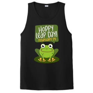 Funny Frog Lover Hoppy Leap Day February 29 Gift PosiCharge Competitor Tank