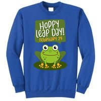 Funny Frog Lover Hoppy Leap Day February 29 Gift Sweatshirt