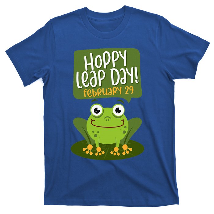 Funny Frog Lover Hoppy Leap Day February 29 Gift T-Shirt