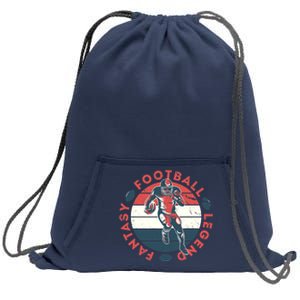 Fantasy Football Legend: The Ultimate Fan Premium Sweatshirt Cinch Pack Bag