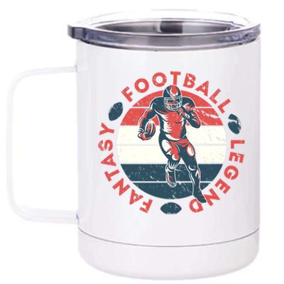 Fantasy Football Legend: The Ultimate Fan Premium 12 oz Stainless Steel Tumbler Cup