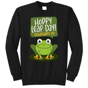 Funny Frog Lover Hoppy Leap Day February 29 Gift Sweatshirt