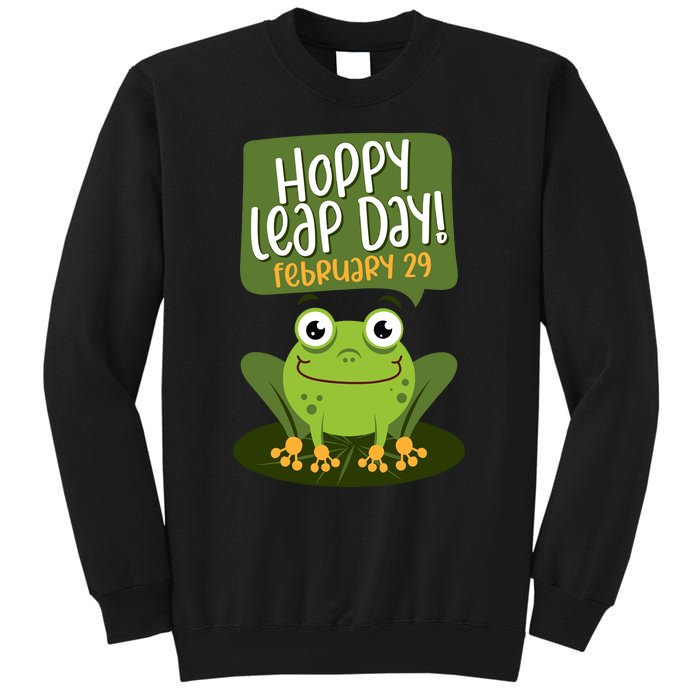 Funny Frog Lover Hoppy Leap Day February 29 Gift Sweatshirt