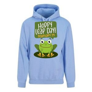 Funny Frog Lover Hoppy Leap Day February 29 Gift Unisex Surf Hoodie