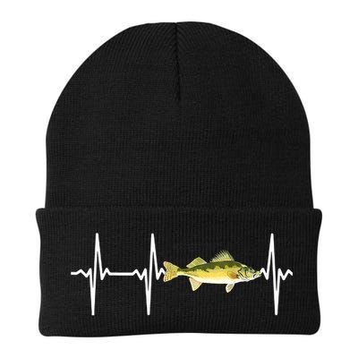 Fish Fishing Lovers Walleye Heartbeat For Freshwater Gift Beanie