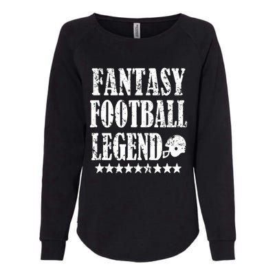 Fantasy Football Legend funny saying 's Womens California Wash Sweatshirt