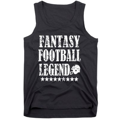 Fantasy Football Legend funny saying 's Tank Top