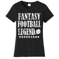 Fantasy Football Legend funny saying 's Women's T-Shirt