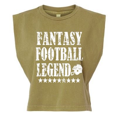 Fantasy Football Legend funny saying 's Garment-Dyed Women's Muscle Tee