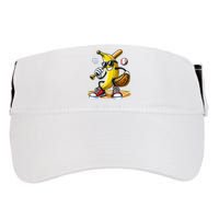 Funny Fruit Lover Banana Playing Baseball Adult Drive Performance Visor