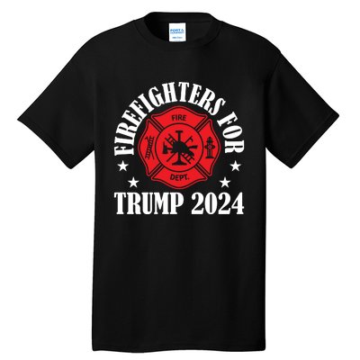 Firefighters For Leadership 2024 Emblem Tall T-Shirt