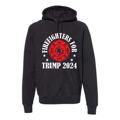 Firefighters For Leadership 2024 Emblem Premium Hoodie