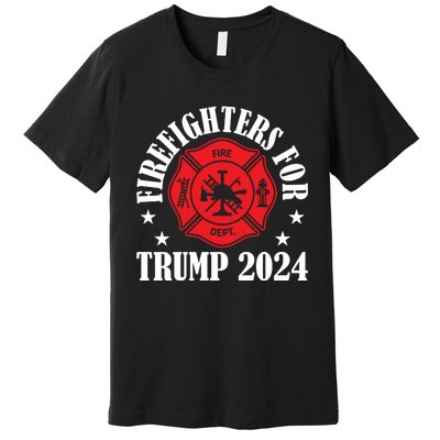 Firefighters For Leadership 2024 Emblem Premium T-Shirt