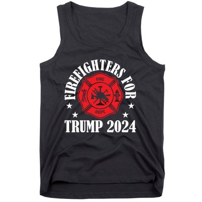 Firefighters For Leadership 2024 Emblem Tank Top