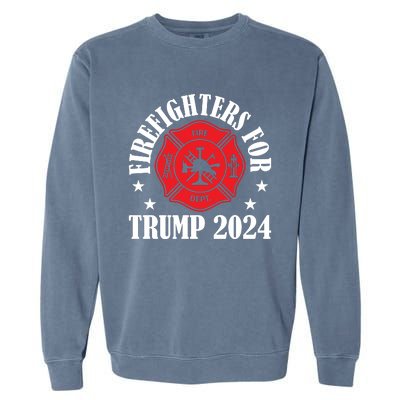 Firefighters For Leadership 2024 Emblem Garment-Dyed Sweatshirt