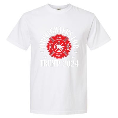 Firefighters For Leadership 2024 Emblem Garment-Dyed Heavyweight T-Shirt