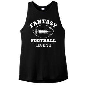 Fantasy Football Legend, Funny Fantasy Football, Fantasy Football Guru Ladies PosiCharge Tri-Blend Wicking Tank