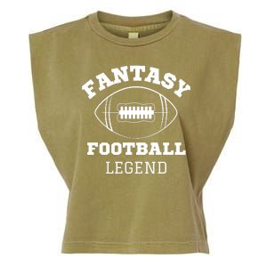 Fantasy Football Legend, Funny Fantasy Football, Fantasy Football Guru Garment-Dyed Women's Muscle Tee