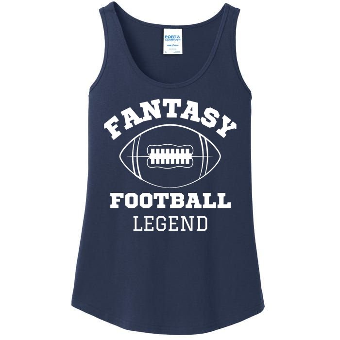 Fantasy Football Legend, Funny Fantasy Football, Fantasy Football Guru Ladies Essential Tank