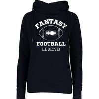 Fantasy Football Legend, Funny Fantasy Football, Fantasy Football Guru Womens Funnel Neck Pullover Hood