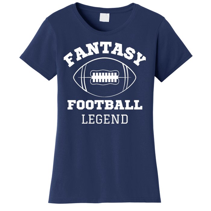 Fantasy Football Legend, Funny Fantasy Football, Fantasy Football Guru Women's T-Shirt