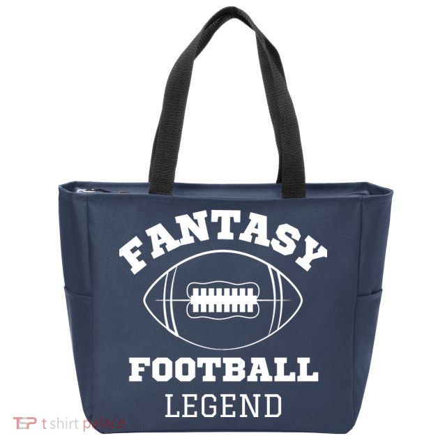Fantasy Football Legend, Funny Fantasy Football, Fantasy Football Guru Zip Tote Bag