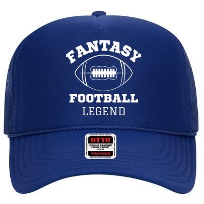 Fantasy Football Legend, Funny Fantasy Football, Fantasy Football Guru High Crown Mesh Back Trucker Hat