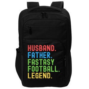 Fantasy Football Legend, Funny Fantasy Football, Fantasy Football Champ Impact Tech Backpack