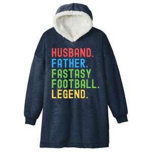 Fantasy Football Legend, Funny Fantasy Football, Fantasy Football Champ Hooded Wearable Blanket