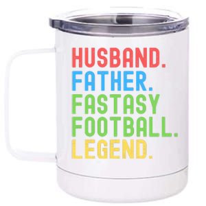 Fantasy Football Legend, Funny Fantasy Football, Fantasy Football Champ 12 oz Stainless Steel Tumbler Cup