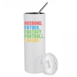 Fantasy Football Legend, Funny Fantasy Football, Fantasy Football Champ Stainless Steel Tumbler